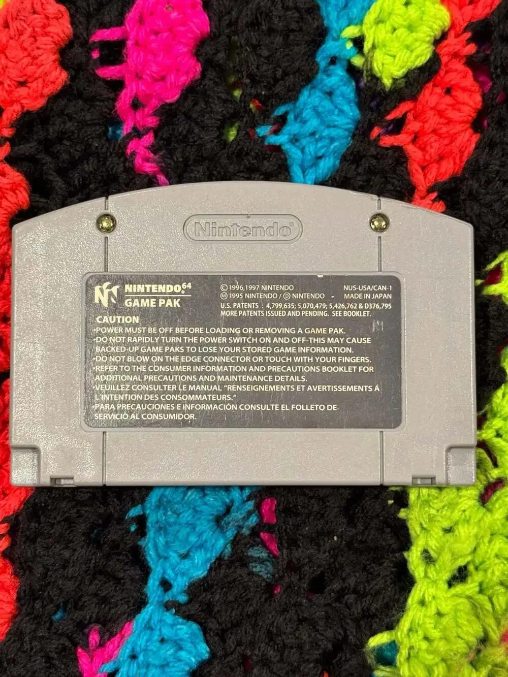 NFL Blitz Nintendo 64 N64 Game Cartridge tested and working, genuine